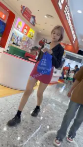 【KFC】包臀裙学生妹着急回家·黑色内内前后CD