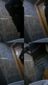 某餐厅女士公厕垃圾桶暗藏针孔高清偸拍