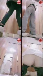 商场女厕后拍白虎换卫生巾