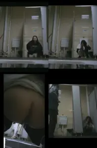 某高校无门女厕前景偷拍学妹尿尿