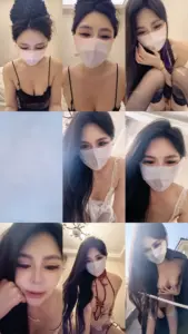 【水水】神似关之琳 楼顶脱光扣屄 好刺激 !