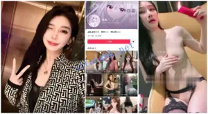 【抖音福利】高颜值甜美长发妹子【捏捏】脸穴同框自X滴蜡