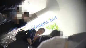 （空城原创）超短裙小少妇逛公园，薄丝肉色N夹翅膀裹肥臀